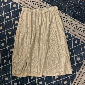 Jcrew Champagne Skirt